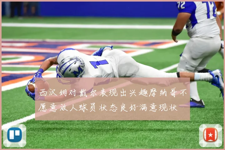 西汉姆对戴尔表现出兴趣摩纳哥不愿意放人球员状态良好满意现状