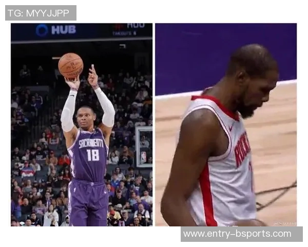 火箭双星威少与施罗德展现团队篮球实力KD被包夹依然难敌55开局面